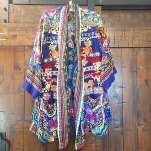 Johnny Was Silk Kimono 1X